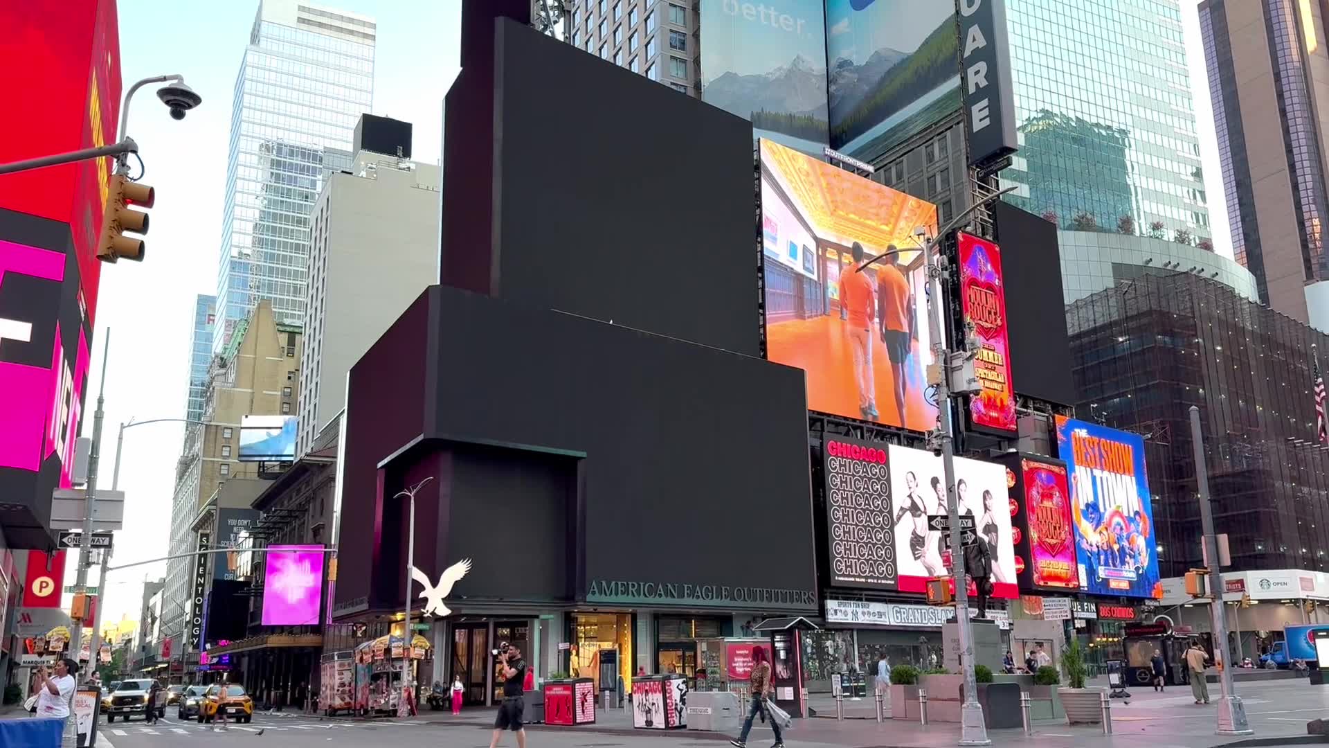 Times Square billboard outage