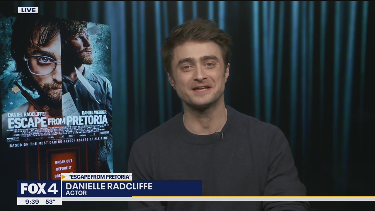 Daniel Radcliffe stars in new thriller Escape from Pretoria