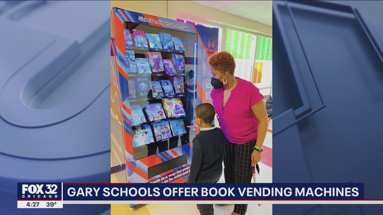 Gary school district introduces book vending machines