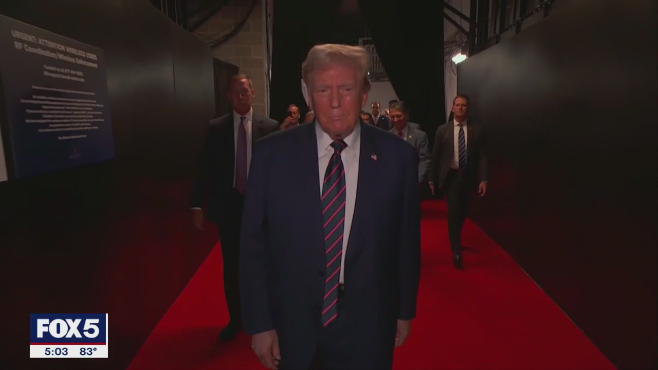 Trump makes public speech since assassination attempt