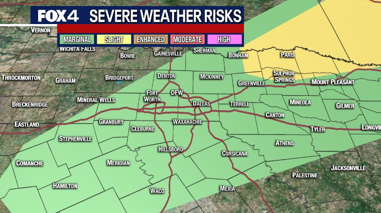 Storm Chances Go Up!