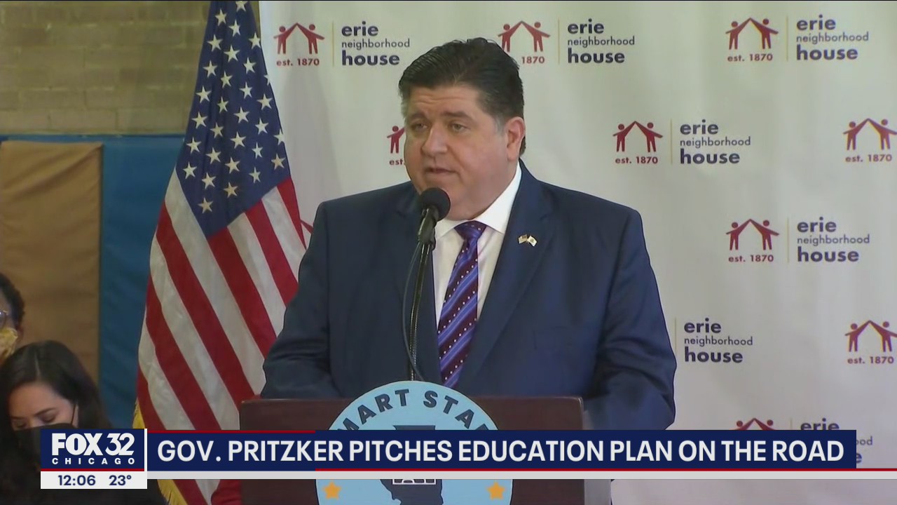 Gov. Pritzker pitches education plan across Illinois
