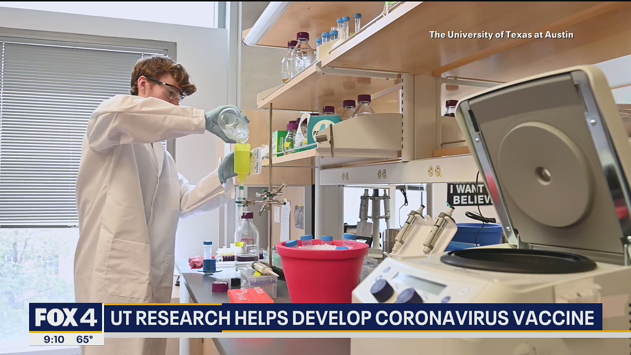 UT research helps develop coronavirus vaccine
