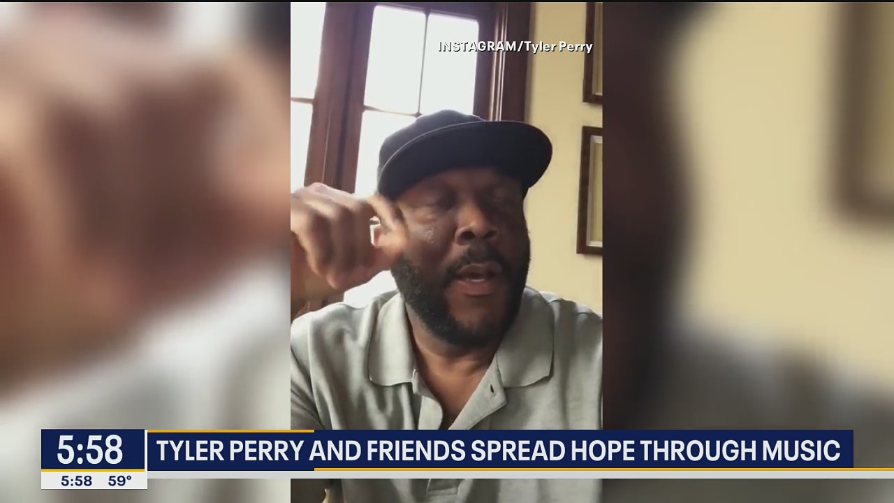 Tyler Perry issues challenge to spread hope