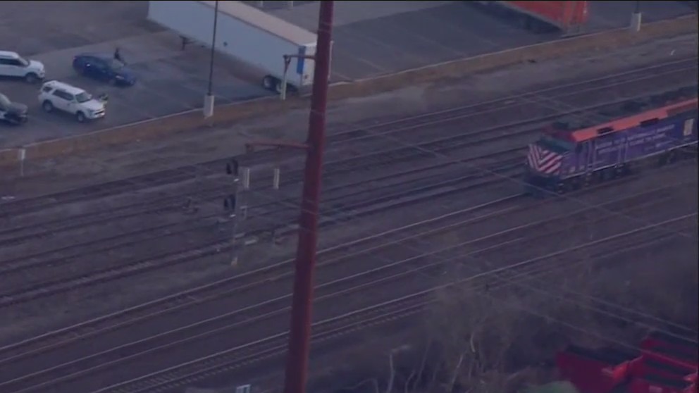 Pedestrian struck by Metra train in Melrose Park