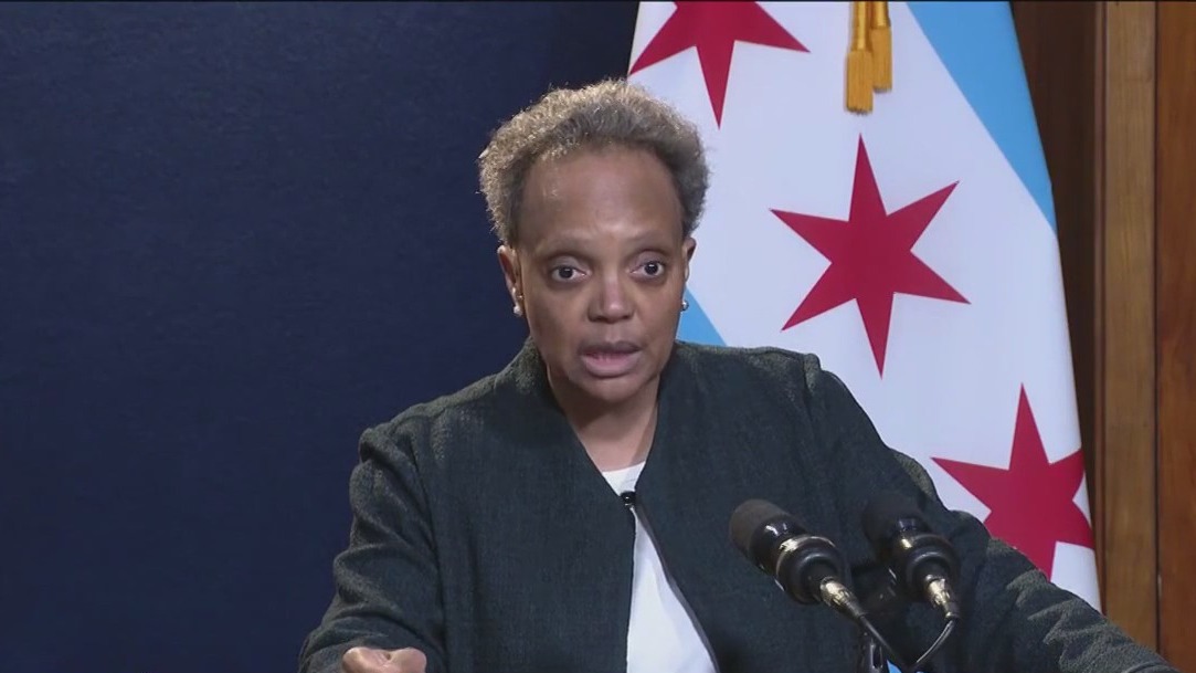 Lightfoot responds after mayoral challenger receives endorsement