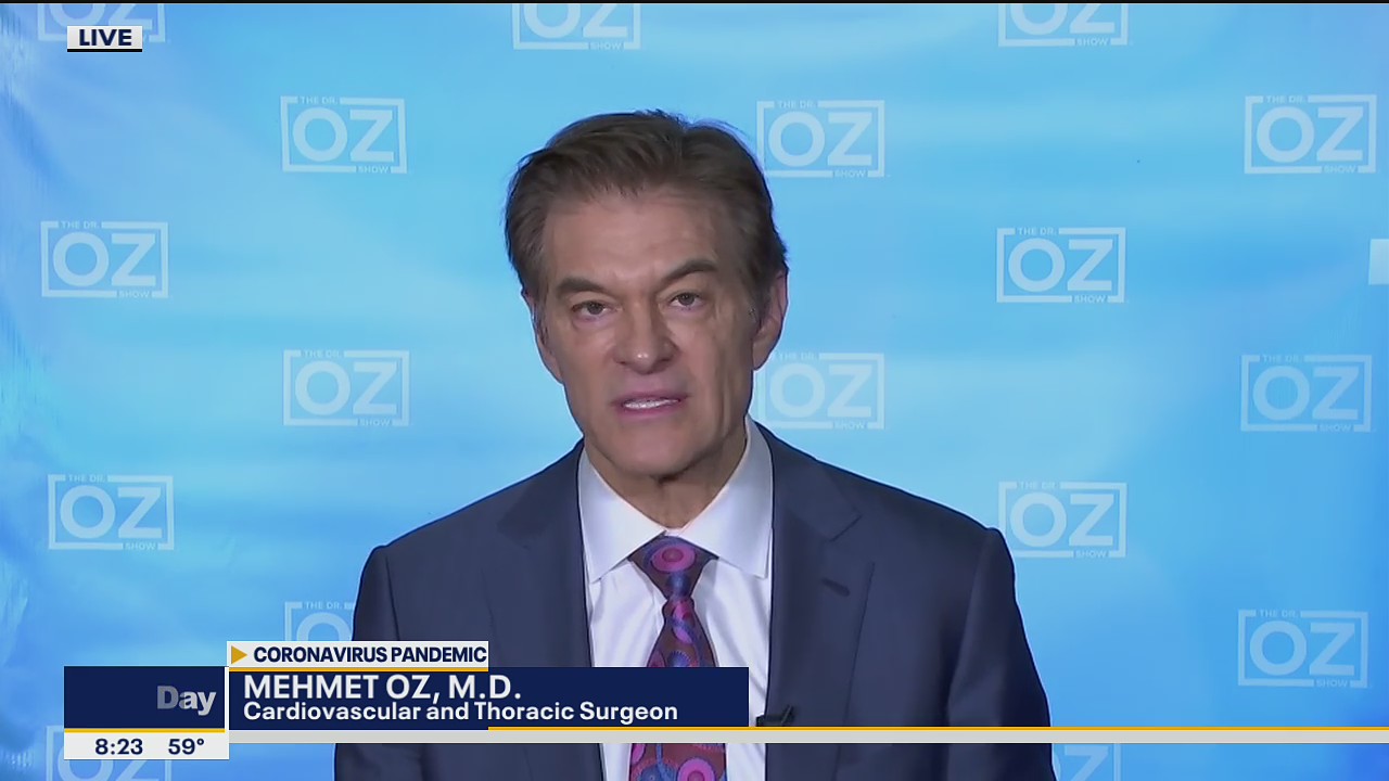 Dr. Oz: Coronavirus drugs, pregnancy concerns and blood donations