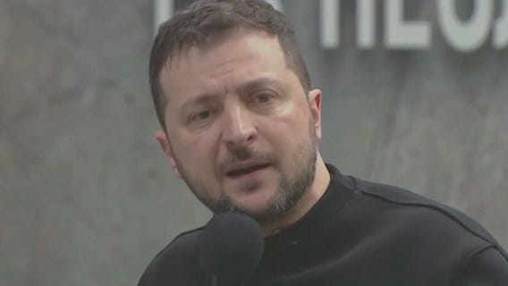 War in Ukraine: Zelenskyy vows to 'defeat all threat's as country marks somber anniversary