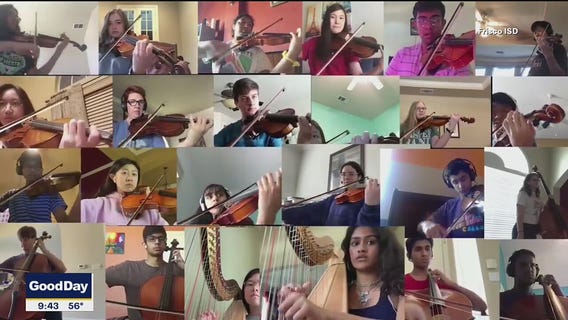 Frisco orchestra students give innovative virtual performance