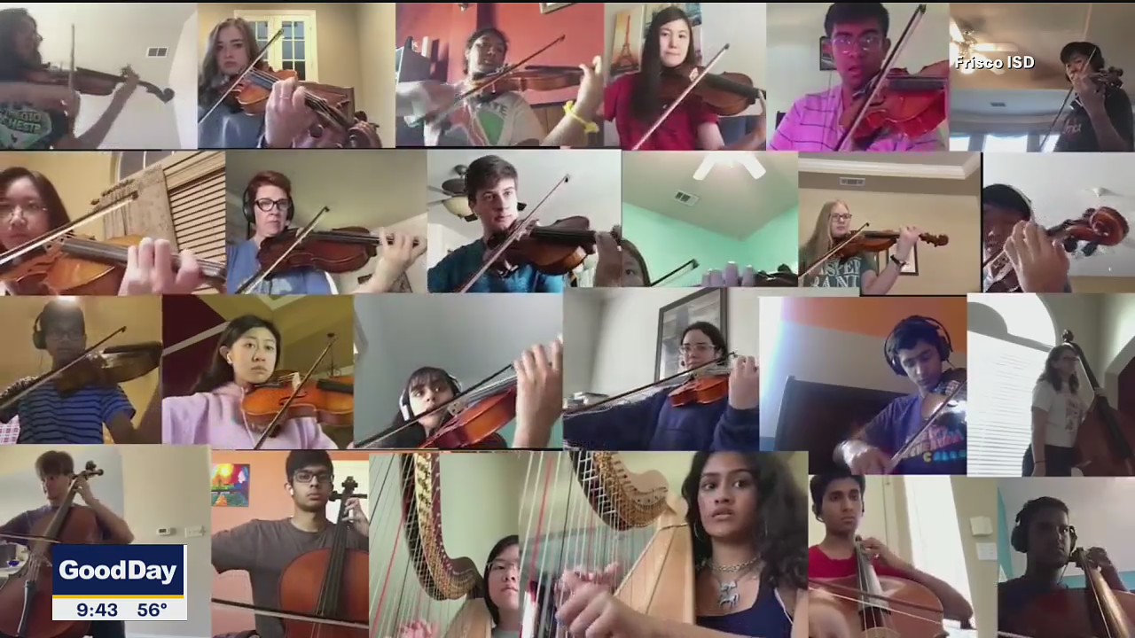 Frisco orchestra students give innovative virtual performance