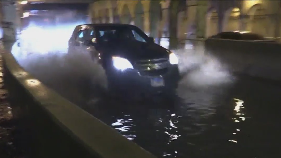 Chicago's North Side hit with flooding after Monday downpours