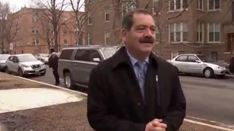 Candidates for Chicago mayor greet voters on Election Day