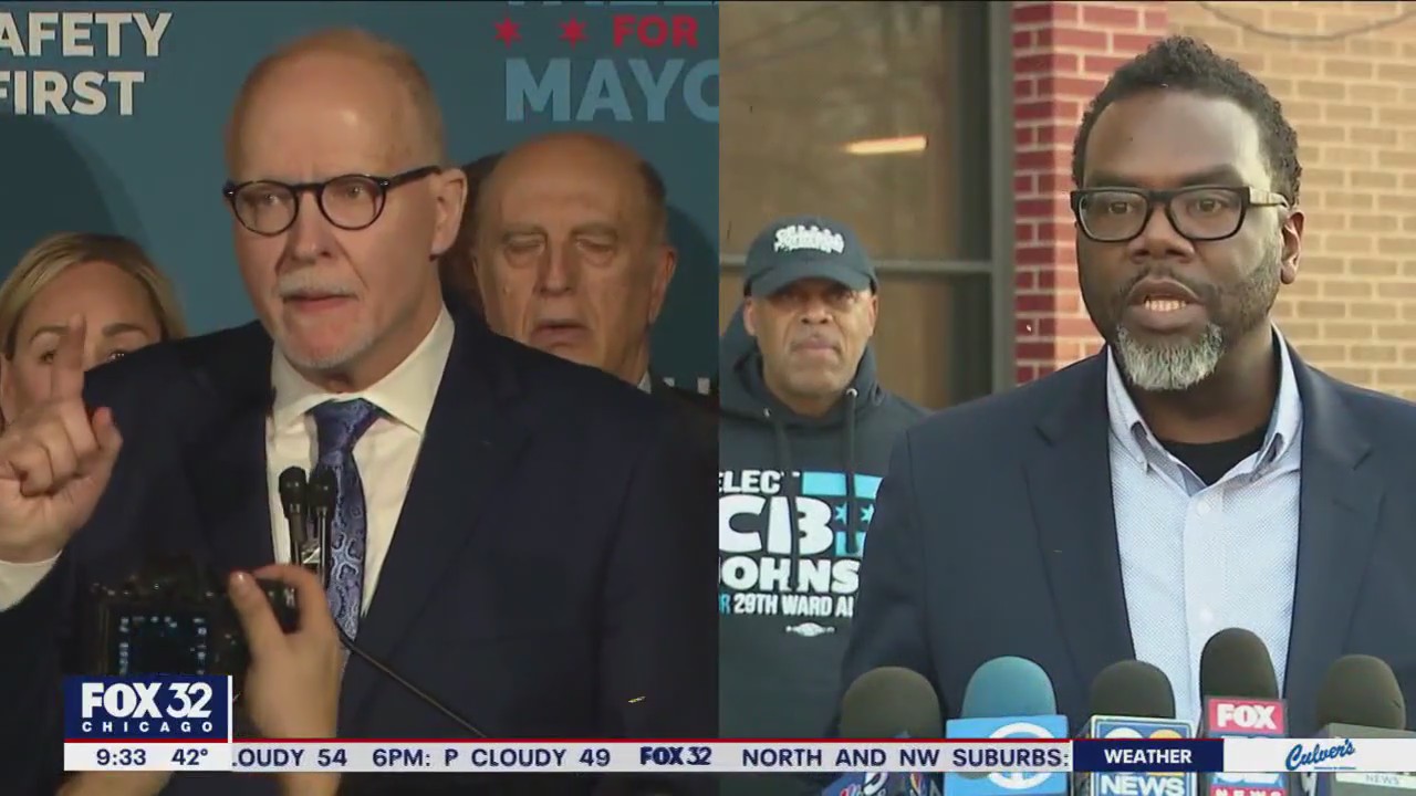 Ideological battle churns at the core of Chicago mayoral showdown between Paul Vallas and Brandon Johnson