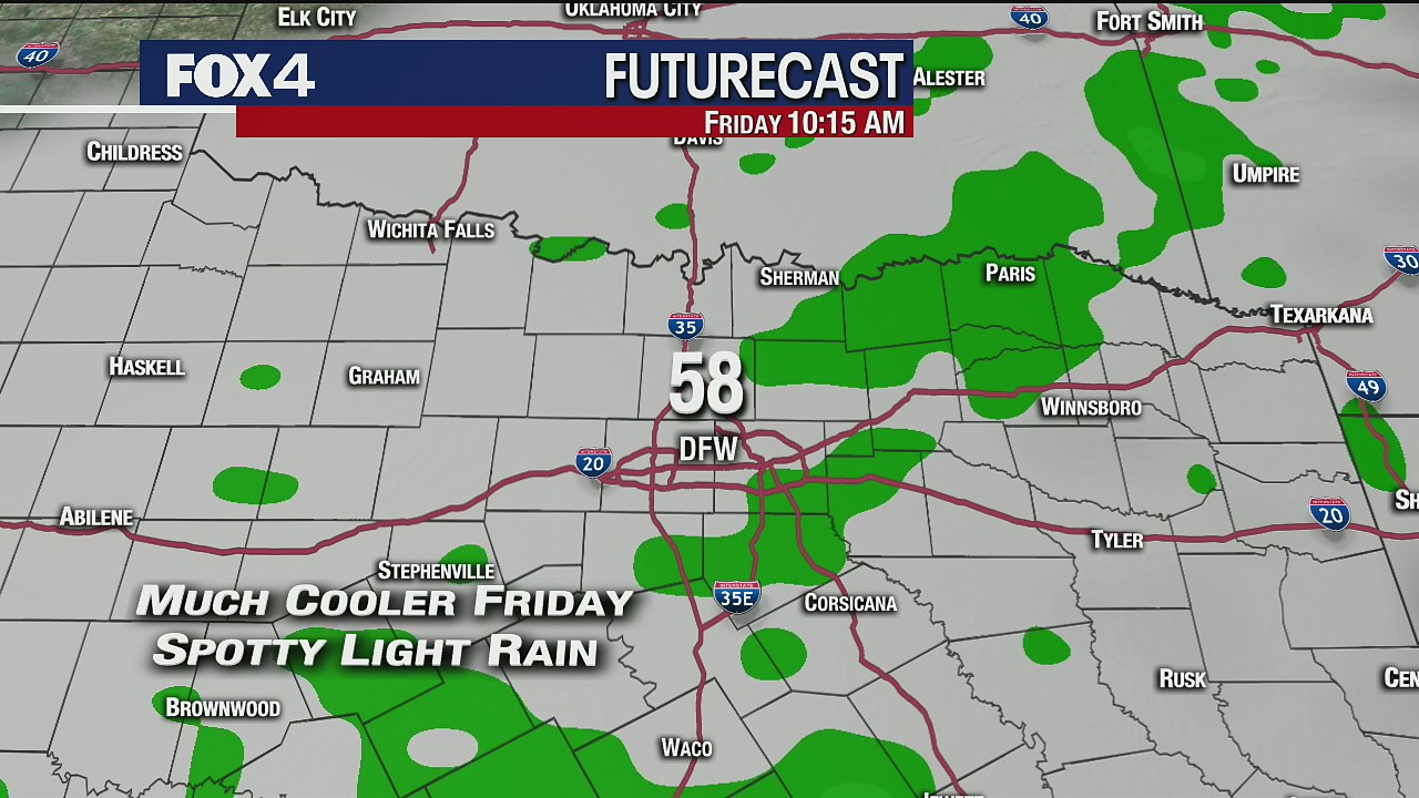 April 16 overnight forecast