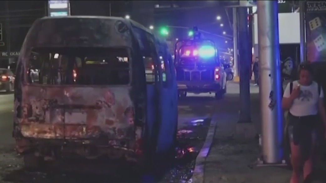 Four Americans were driving minivan with North Carolina plates when they were shot at, kidnapped