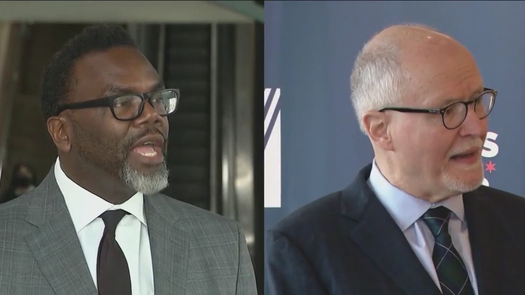 Chicago mayoral election: Johnson, Vallas receive dueling endorsements Monday