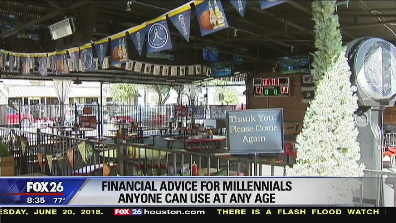Money advice for millennials