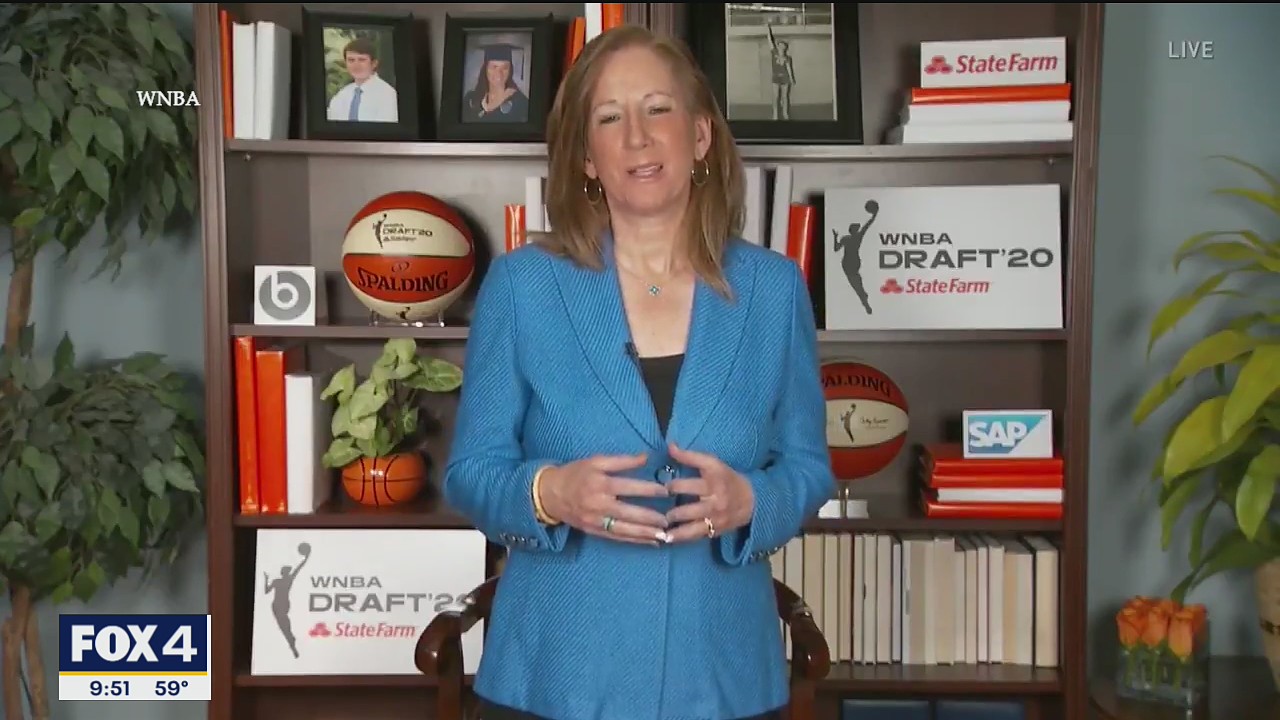 WNBA holds first pro sports virtual draft
