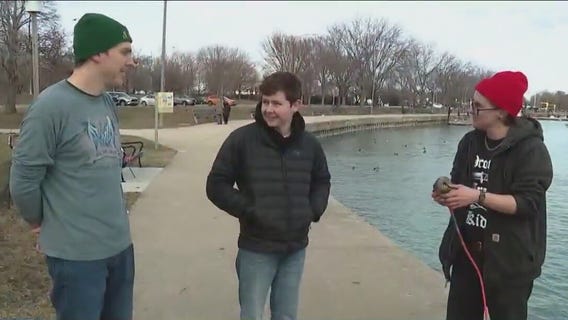 Good Samaritans help free magnet that became stuck at Montrose Harbor
