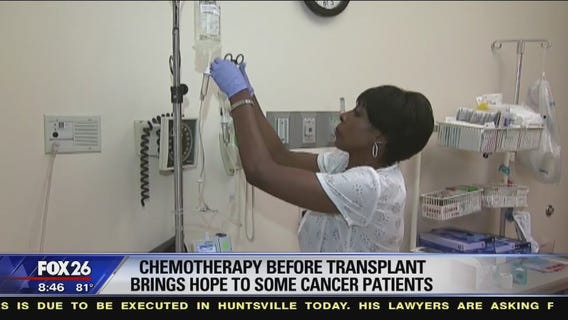 Chemotherapy before transplant bringing hope to some cancer patients