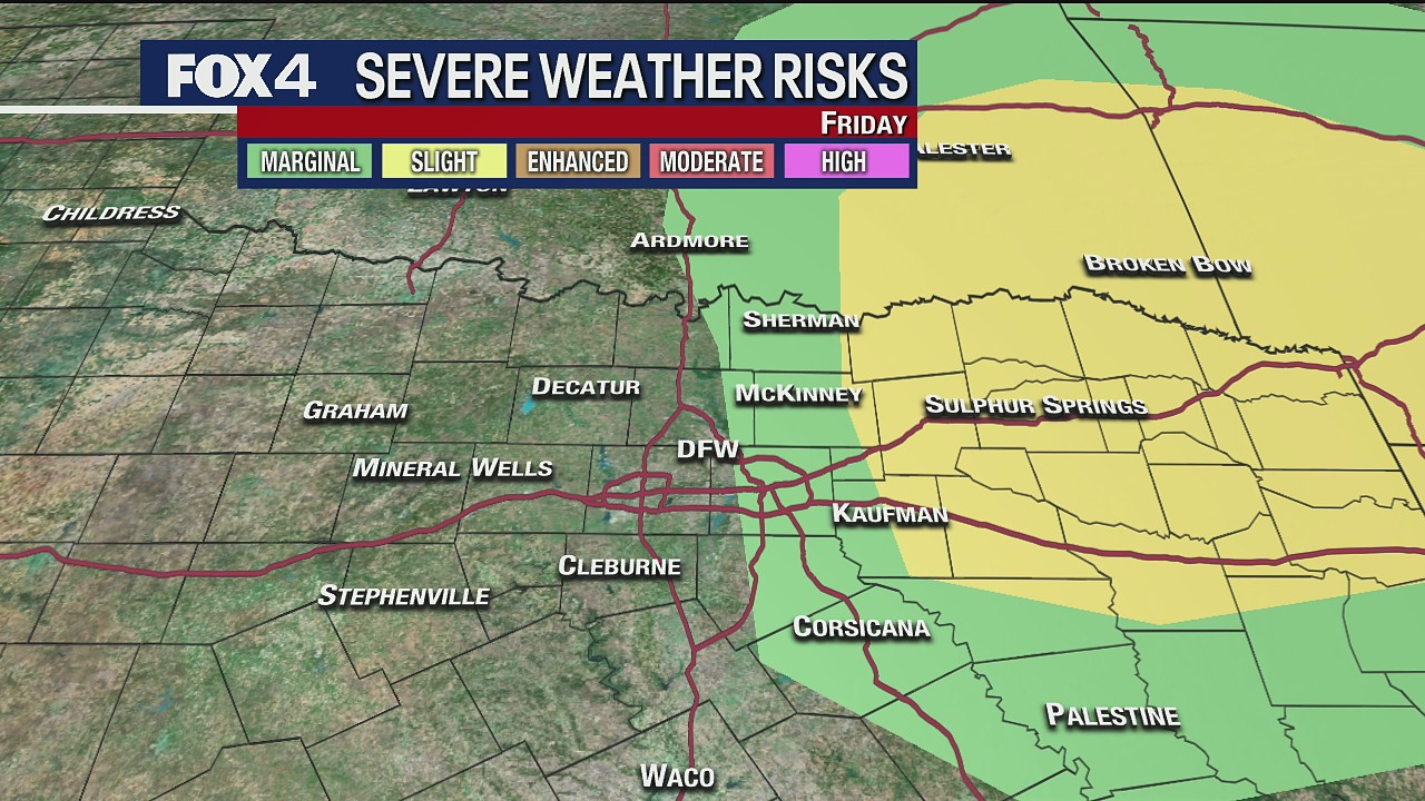 April 23 overnight forecast