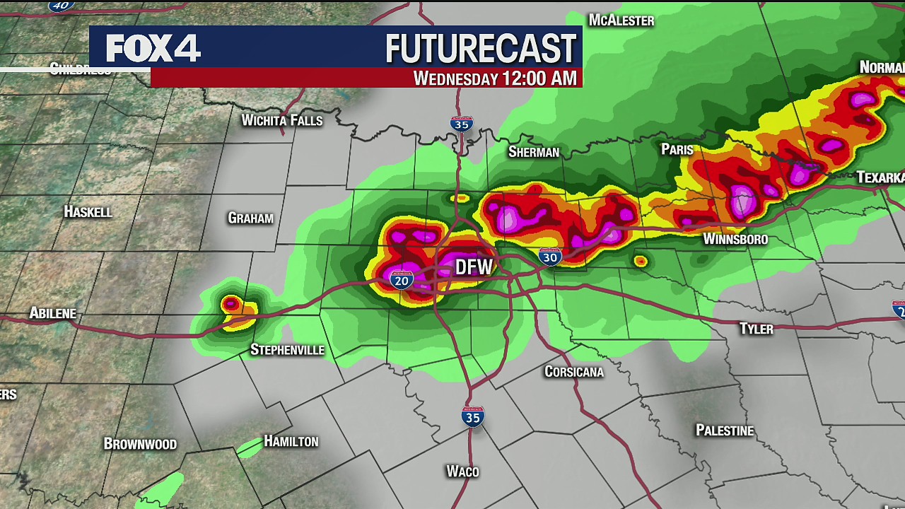 April 28 overnight forecast