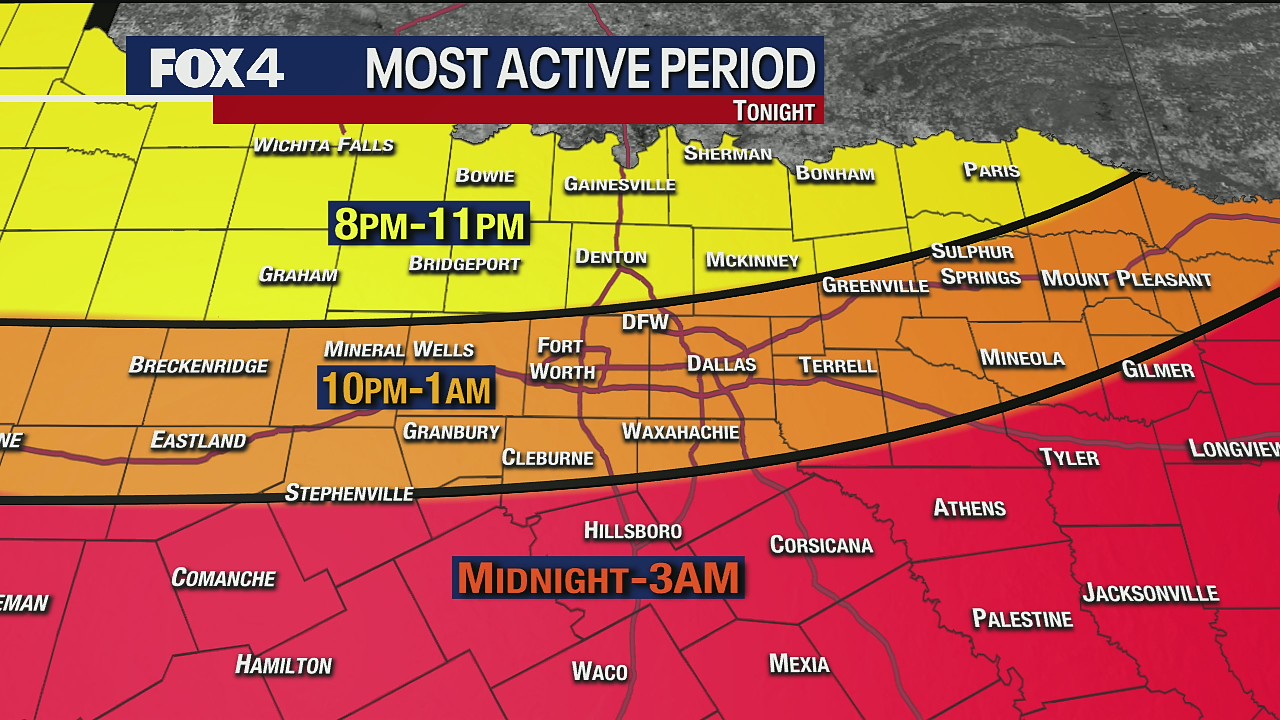 April 28 afternoon forecast