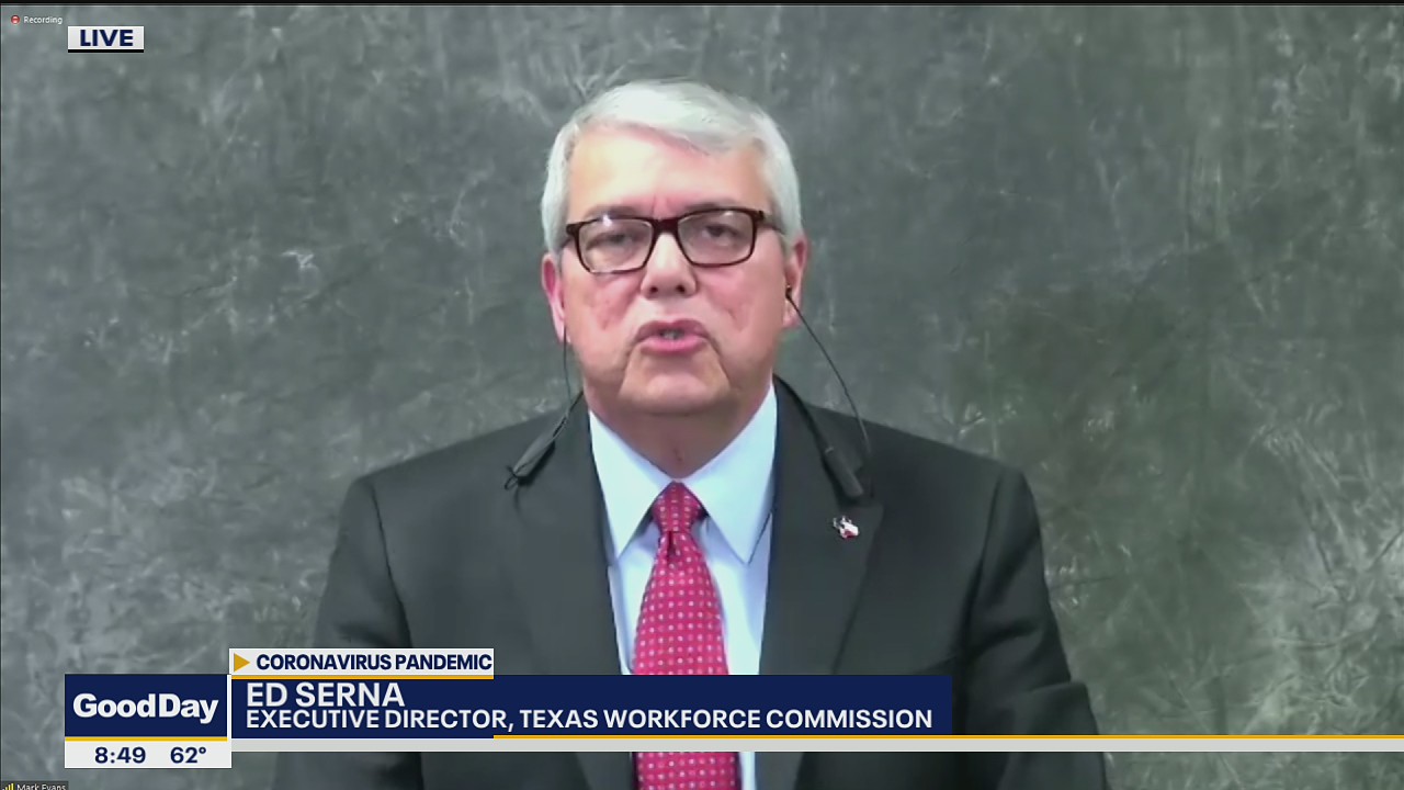 Head of Texas Workforce Commission responds to questions about ongoing problems