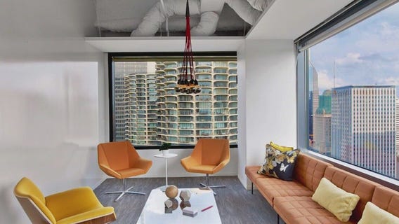 Newly built office spaces in Chicago are thriving