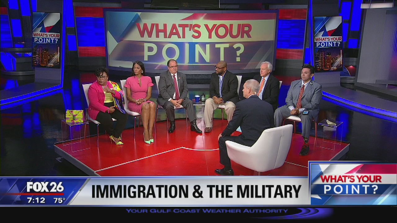 What's Your Point? - Immigrants and the Military