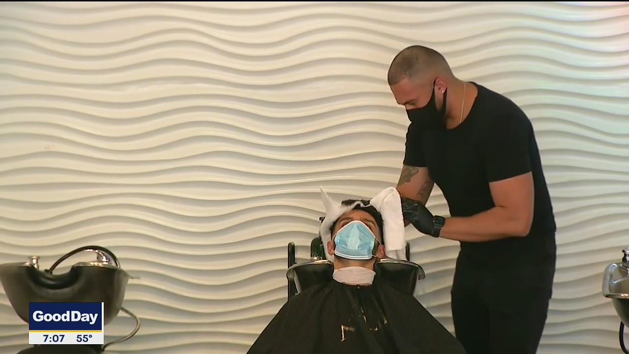 Barbershops & Beauty Salons Reopen To Relaxed Orders