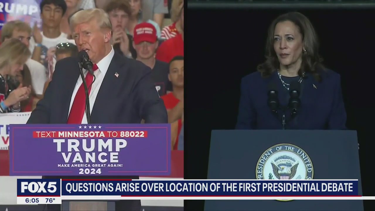 Trump and Harris at odds over presidential debate