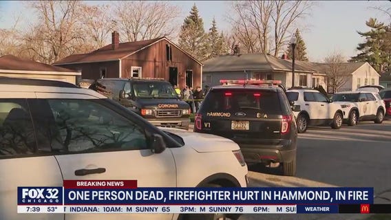 1 dead, firefighter injured in Hammond fire