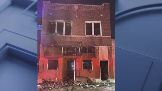 CFD: No injuries after two-story building catches fire