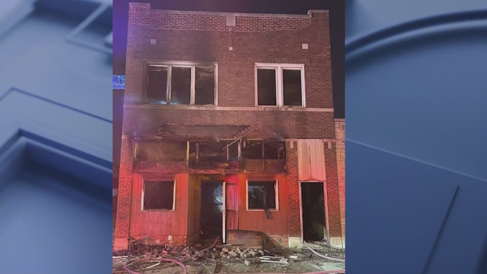 CFD: No injuries after two-story building catches fire