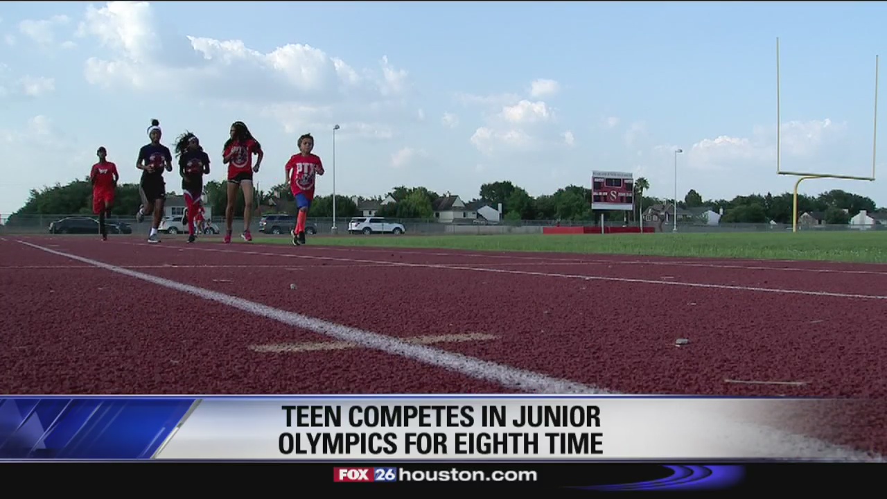Pearland girl competes for 8th time in Junior Olympics