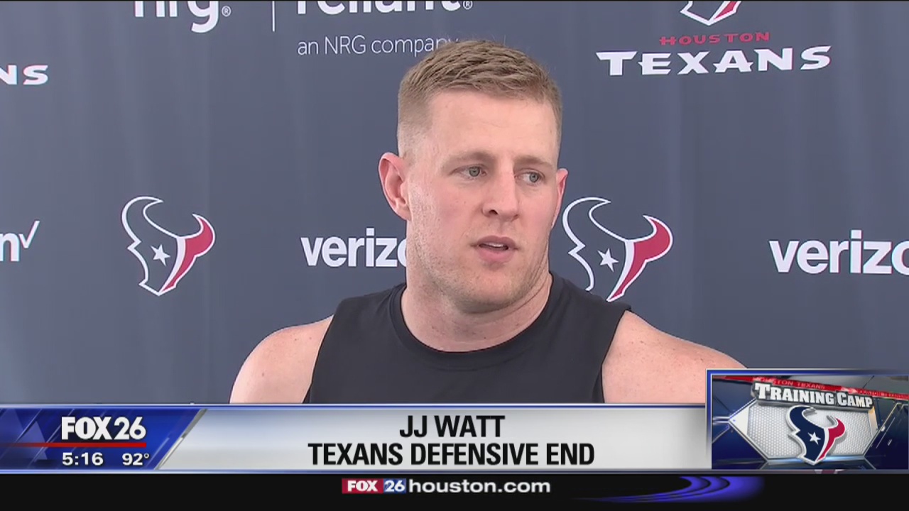 First day of Texans training camp in West Virginia