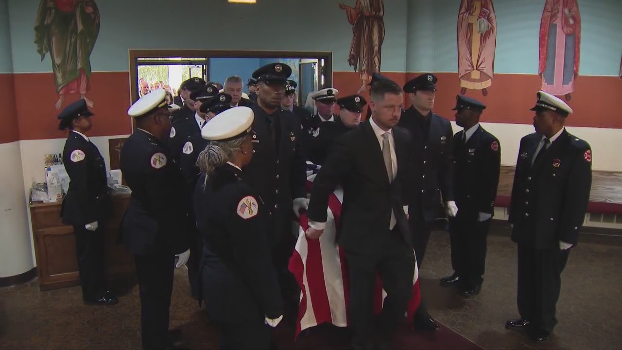 Funeral held for CFD Lt. Jan Tchoryk: 'His life was all about service'