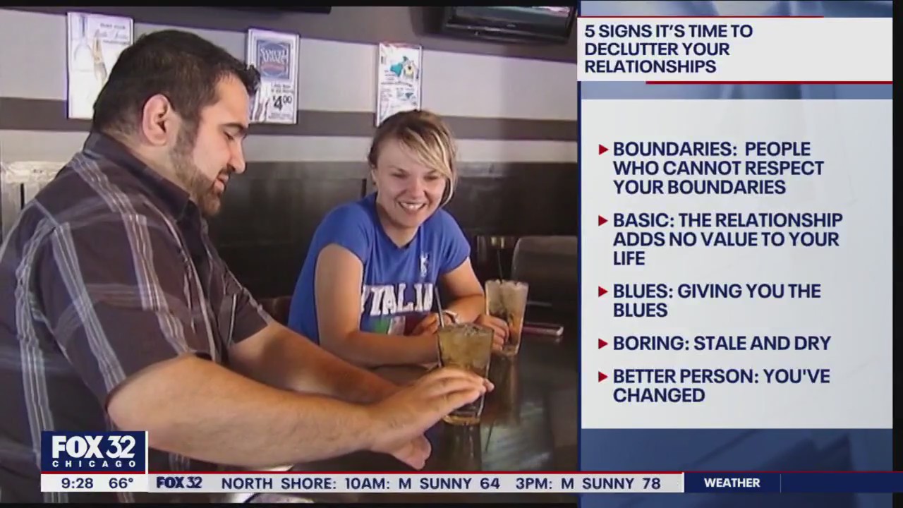 5 signs it's time to declutter your relationships