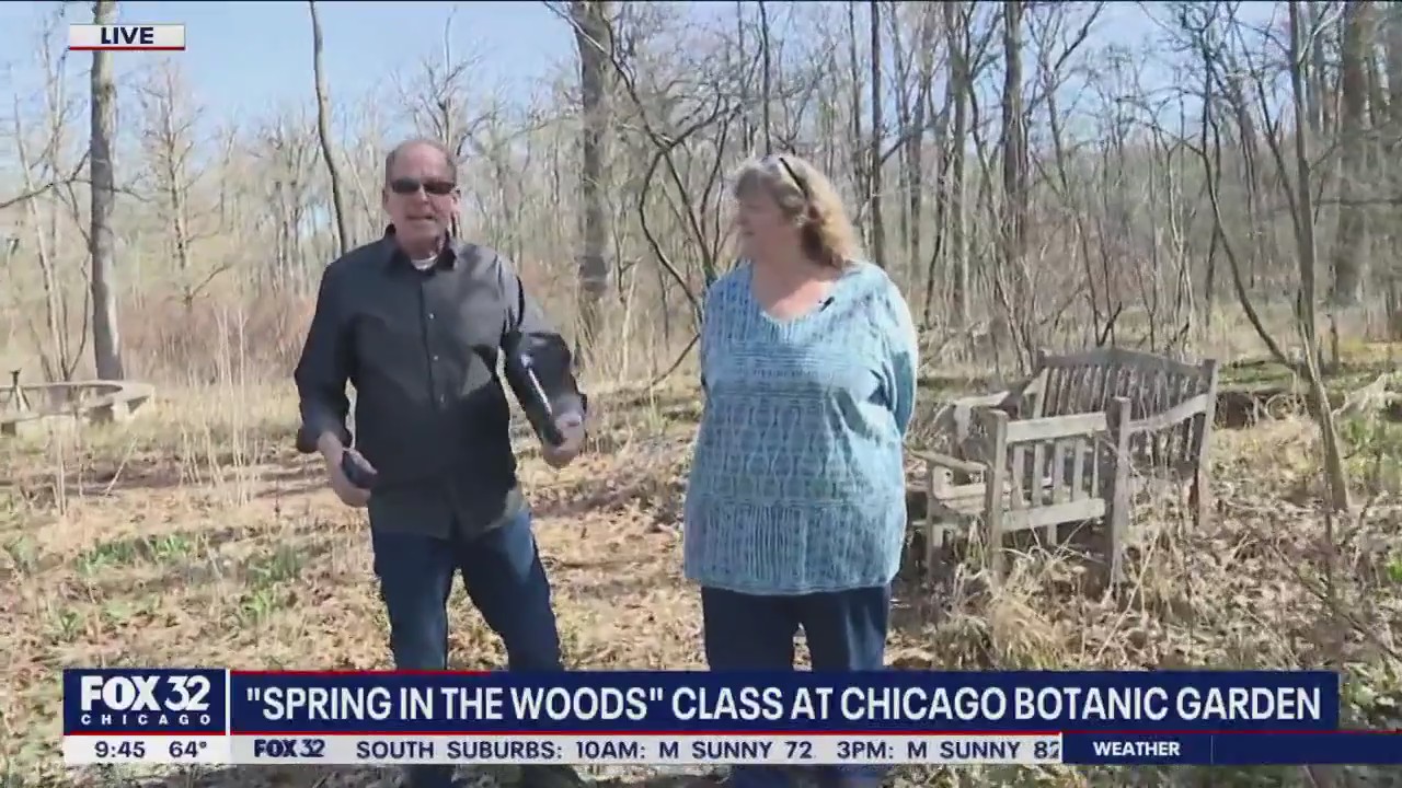 Signs of spring at the Chicago Botanic Garden