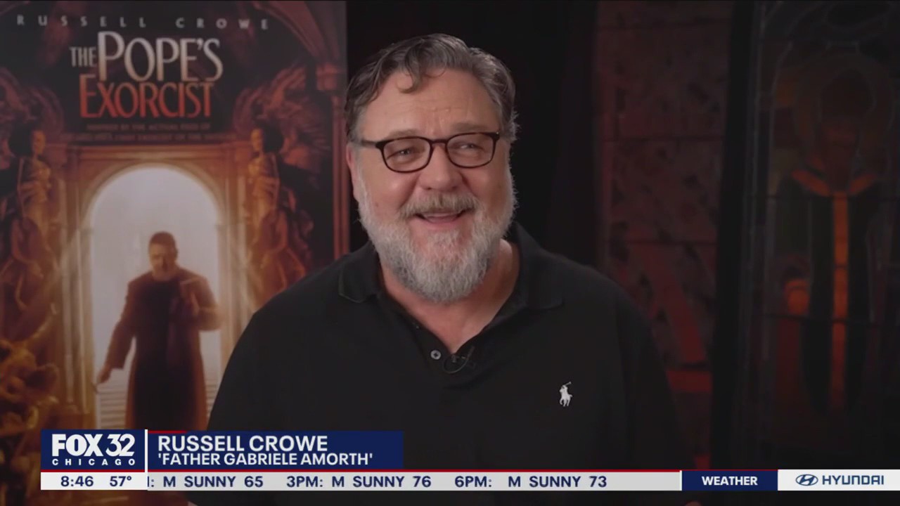 Russell Crowe on how 'The Exorcist' awakened his fear of scary movies