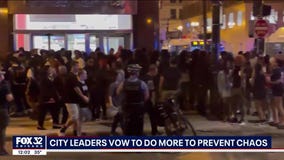 Chicago leaders vow to do more to prevent downtown chaos