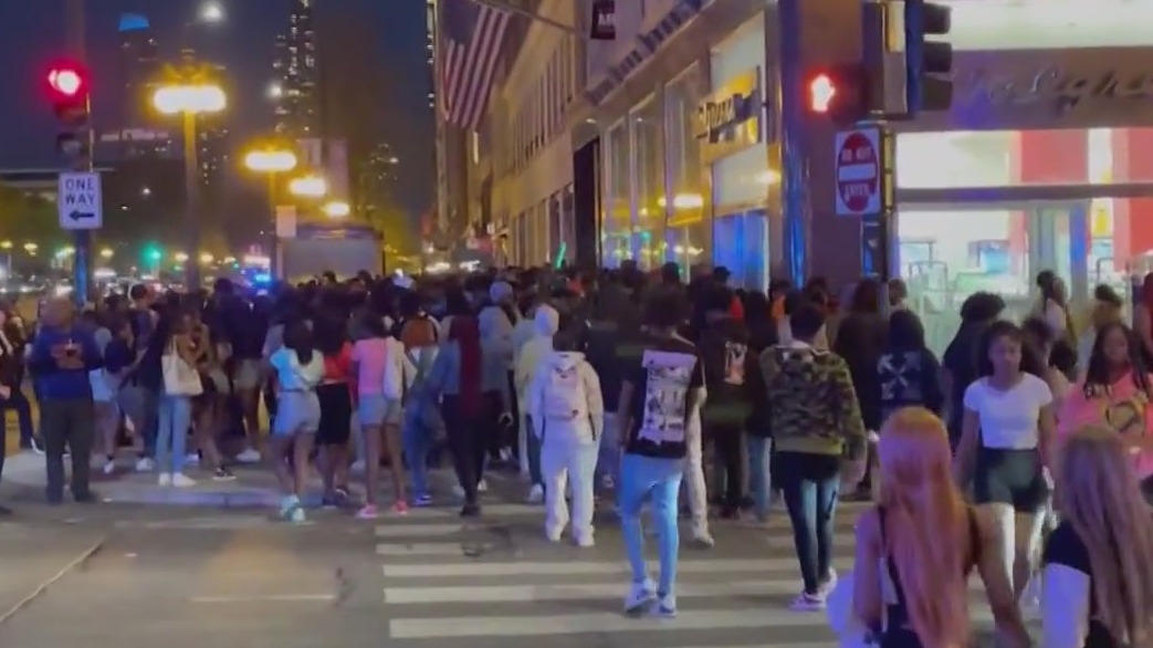 After teens cause chaos, Chicago mayor-elect Johnson says ?Not constructive to demonize youth starved of opportunities?