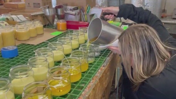 Wisconsin candle company raises $1M for Ukraine