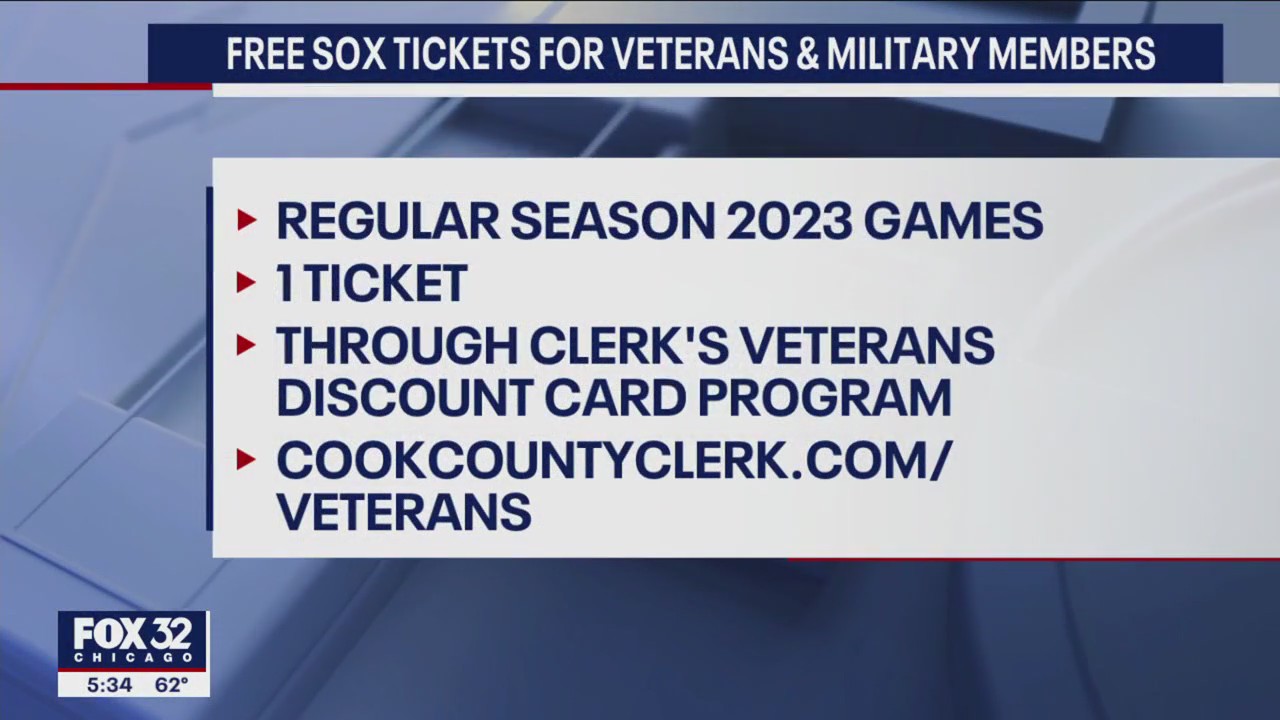 How veterans, military members can get free White Sox tickets