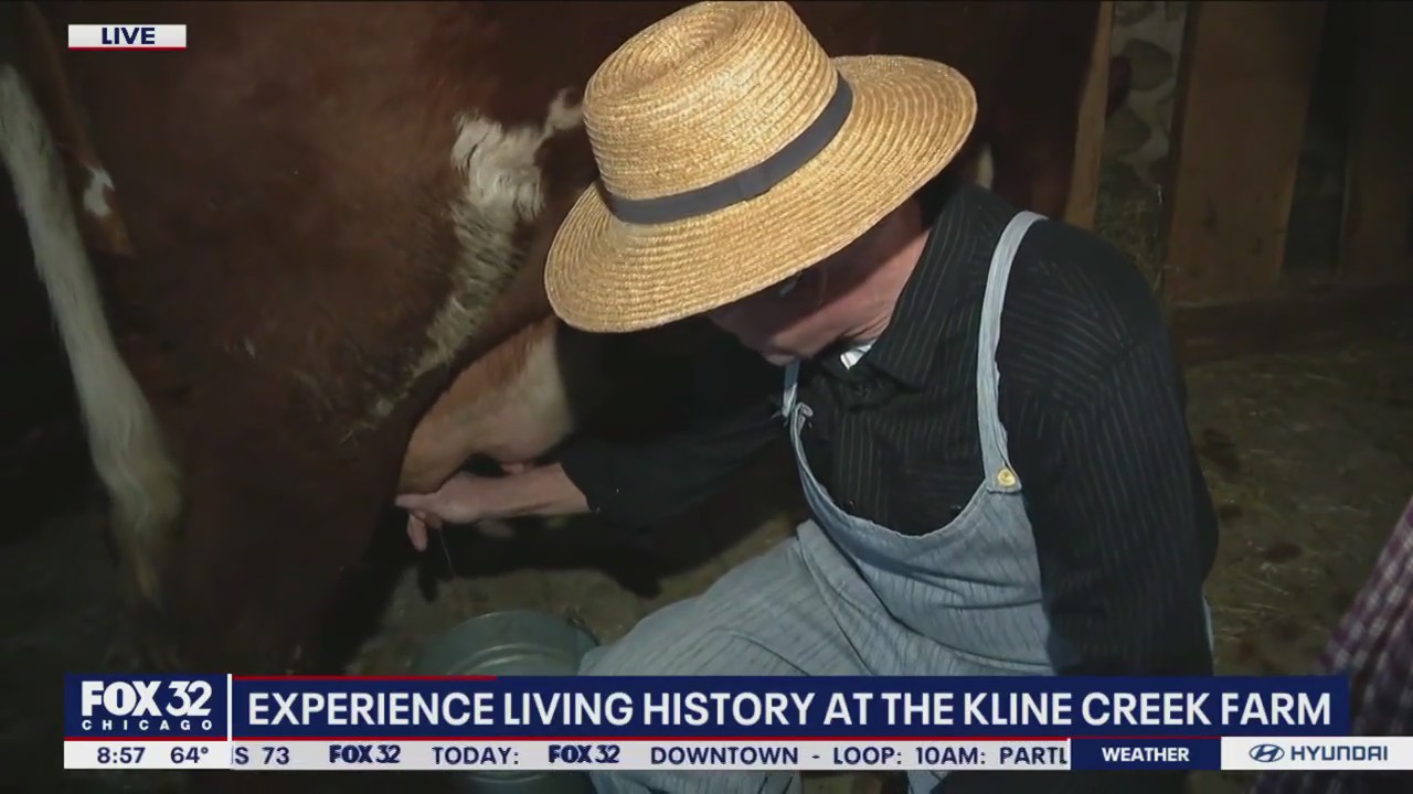 Kline Creek Farm gives you a look at life in the early 20th century