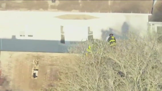 House fire rages in Roseland