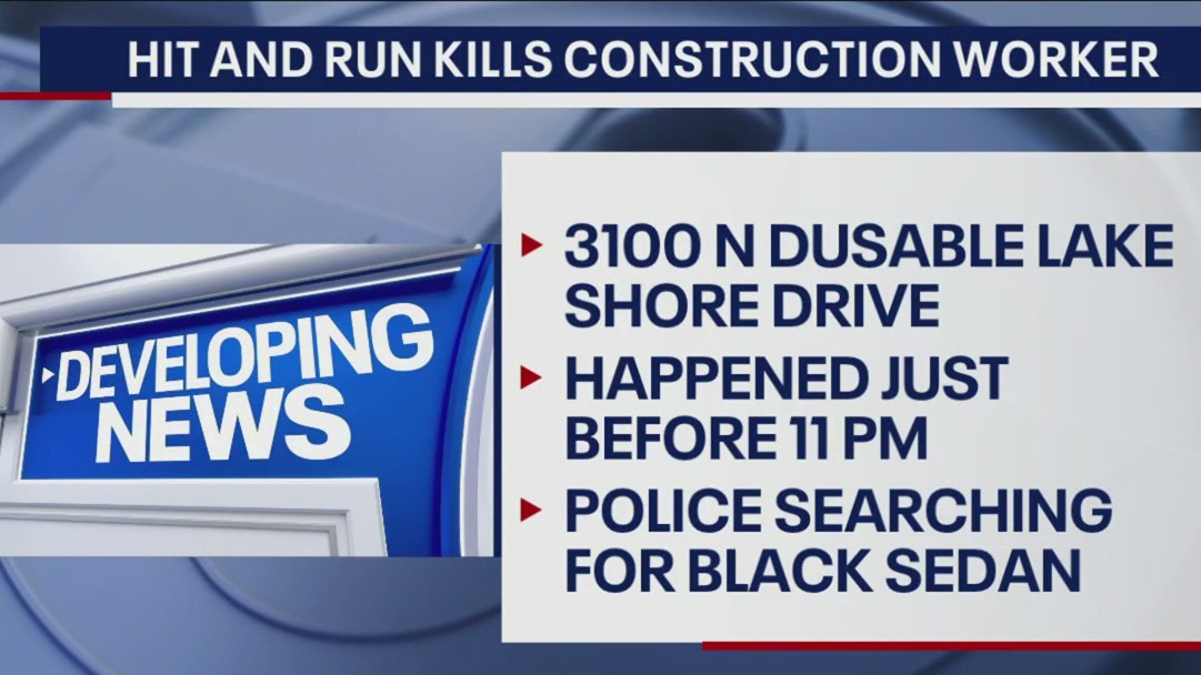 Man fatally stuck in hit-and-run crash on DuSable Lake Shore Drive