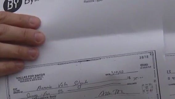 Former Vallas campaign workers claim their paychecks bounced