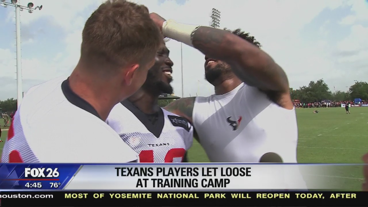 Fun for all at Houston Texans training camp